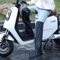 內地直送 - 防水防滑雨鞋套外穿水鞋男款高筒加厚耐磨雨靴脚套下雨天防雨鞋套