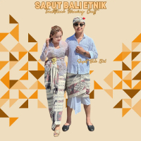 Set Saput Blanket Pasangan | Set Couple Saput | Kamen | Saput Premium | Saput Blanket | Udeng | Busa