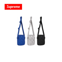 Supreme 24SS Woven Shoulder Bag 編織BV 肩背小包 銀灰/寶藍/黑 隨身包 側背包 編織設計 SS24B43