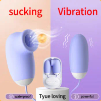 Vacuum Sucking and Strong Vibration Lightweight Vibrating Eggs Vibrator To for Women Panties Plug Vibrcakes Dildos for Couple