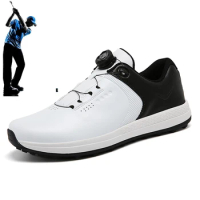 Men's Professional Golf Shoes Outdoor Comfort Fitness Golf Sports Shoes Men's Large 39-47 Walking Sports Golf Shoes