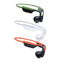 Bone Conduction Headphones/ IPX8 Waterproof MP3 Player Titanium Lightweight