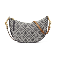 精選★TORY BURCH T MONOGRAM 提花迷你月牙包  79388    ~【購物節★菲尼斯 國際精品3折起 春夏新品 換季下殺】
