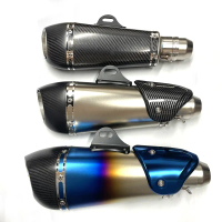 Paip Ekzos Sukan Motosikal, untuk R3, R25, Ninja 250, 300, 400, K8, K9, ZX6 / 10R, Ubahsuai