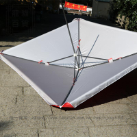 太陽傘遮陽傘大雨傘商用大號戶外擺攤傘四方傘地攤防風防曬折加厚