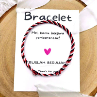 Gelang Tridatu Gelang tali Khas Bali Gelang Tali Polos Ukuran 1,5mm Aksesoris Elegan