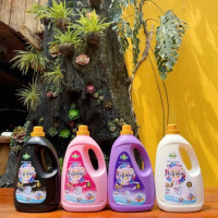 ( Tặng 2 quà ) Combo 3 can 6 lít  nước giặt xả HygienC hương nước hoa làm sạch - 1 can x 2 lít ( tặn