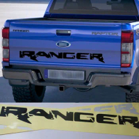 RANGER Trunk Decoration Vinyl Decals Car Stickers For Ford Ranger XLT Raptor F150 F250 F350 Exterior Accessories