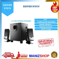 EDIFIER R101V 2.1 MULTIMEDIA SPEAKER BASS TREBLE EXCELLENT MULTIMEDIA PC LAPTOP TV