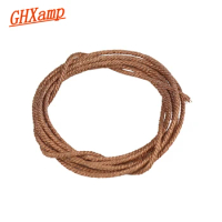 GHXAMP 1Meter 12 Strand Stage Speaker Lead Wire Subwoofer Braided copper wire For 8" 10" Inch Woofer PA Speaker Repair