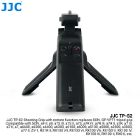 Wired Remote Shooting Grip Mini Tripod for Sony RX100 III IV V VA VI VII ZV-1 A6500 A6400 A6300 A6100 a7RIV a7III a7IV HDR-CX405