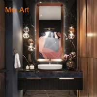 2021 modern floating bathroom vanity cabinet bathroom mirror cabinet