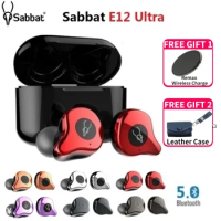 Original Sabbat E12 Ultra HiFi True Bluetooth 5.2 Wireless TWS Headphones Earbuds Qualcomm QCC3020 W