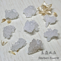 土桑新品💫星塵水晶(Starburs Quartz) ~摩洛哥 白水晶簇 適合水晶排列、金工、編織 🔯聖哲曼🔯