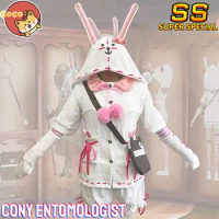 CoCos-SS Game Identity V Cony Entomologist Cosplay Costume Game Identity V Cos Cony Bunny Melly Plinius Costume