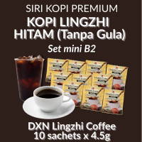 Set Mini B2 - DXN Lingzhi Black Coffee  10 sachet x 4.5g