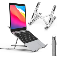 Laptop Stand for Macbook Universal Adjustable Aluminium Computer Desk Stand Laptop Desk Stand Cooler