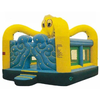 Popular Design Inflatable Bounce House Castle Octopus Theme High Quality PVC Inflatable Trampoline Jumping House For Kids