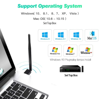 Wireless USB Adaptor/USB Dongle Wifi Set Top Box dan komputer MTK7601 Laptop Pc Stb