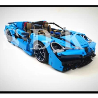 Compatible with LEGO MOC-16029 570 S-Bugatti 42083 B Type Domestic Puzzle Assembled Small Particle Building Blocks