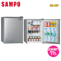 SAMPO 聲寶 71公升二級能效單門冰箱(SR-C07)