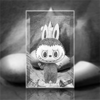 [AOWOBOX] Pop Mart 泡泡瑪特 The Monster Labubu 400% 素描 專用主題展示盒