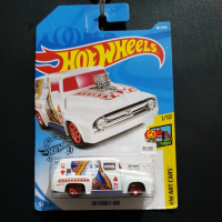 HOTWHEELS '56 FORD F-100 PUTIH WHITE TAMPO KARTU QUEEN RATU