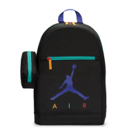 【NIKE 耐吉】Jordan Air School 後背包 雙肩包 運動背包 喬丹 黑(DJ5649-015)