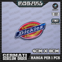 emblem timbul dickies, emblem timbul