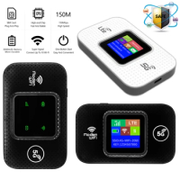 4G LTE Portable WiFi Device Wireless WiFi Router with SIM Card Slot Portable WiFi Mobile Hotspot Qualcomm MSM8916 Chip Plug Play