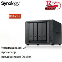 Synology DS423+ DS423 PLUS 4 Bay NAS DiskStation 2 GB DDR4 Network Cloud Storage Server
