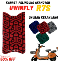 Paket Lengkap Karpet Sepeda Listrik Uwinfly R7S All Black Series