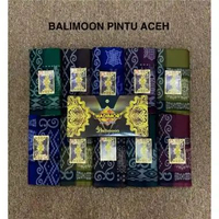 ZS - Paket Grosir 10 Pcs Sarung Wadimor Katun Print BALIMON PINTU ACEH