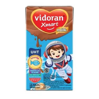 Vidoran Xmart Milk Susu UHT Rasa Cokelat 110 mL