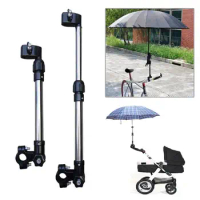 1PCS Adjustable Newborn Baby Umbrella Holder Bike Pram Wheelchair Stand Bracket Bar Stroller Accessories
