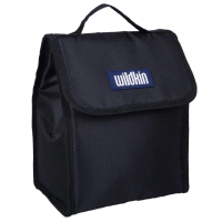 【Wildkin】直立式午餐袋/便當袋/保溫袋(55523 黑鑽菱格)
