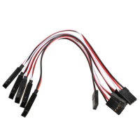 5/10pcs/lot 100mm 150mm 300mm 500mm 1000mm RC Servo Extension Cord Cable Wire Lead for RC Car Helicopter
