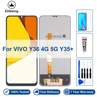 Original LCD For VIVO Y36 4G 5G Y35+ Display Touch Screen Assembly V2247 V2248 Replacement No Dead P