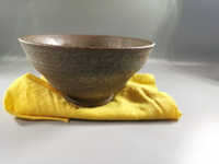 日本 老支釘燒柴燒 茶碗 抹茶碗，古拙感滿滿，品茗、品酒均可