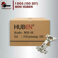 1 DOS (150 SET) Engsel Sendok MH HUBEN Engsel Mini Engsel Lemari & Kitchen Set LURUS