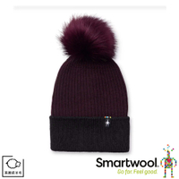 【SmartWool 美國 Powder Pass 毛球保暖毛帽《咖啡棕》】SW011490/針織帽/羊毛帽/保暖帽