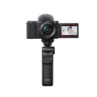 【SONY 索尼公司貨 保固18+6】可換鏡頭式Vlog相機 Alpha ZV-E10(手持握把組合)