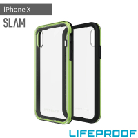 【LifeProof】iPhone X 5.8吋 SLAM 防摔保護殼(黑/綠)