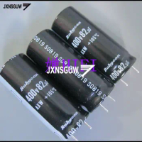 10PCS NEW RUBYCON AXW 400V82UF 15X35MM Aluminum electrolytic capacitors 82uF/400v 105 degrees 82UF 400V