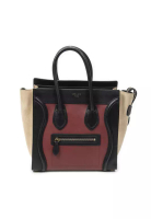 CELINE Pre-Loved Micro Tricolor Luggage