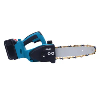 10/12 inch brushless and cordless chainsaw, oil chainsaw, with 2PCS battery brushless motor chainsaw