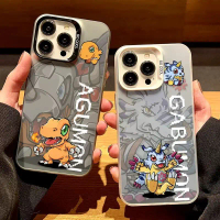Digimon Phone Case For Iphone 17 16 Pro Max 17 Air 16e 15 14 Pro Max 15 16 Plus 15+ 16+ 14+ 14Plus 1