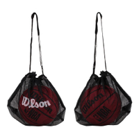 WILSON 單顆裝側背網袋(側背包 球袋 收納袋 籃球網袋「WISGBBAG」≡排汗專家≡