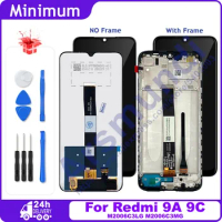 6.53'' Original For Xiaomi Redmi 9A 9C LCD Display Touch Screen Digitizer Assembly For Redmi 9A 9C M2006C3LG M2006C3MG