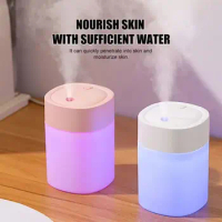 200ML Mini Air Humidifier USB Aroma Essential Oil Diffuser For Home Car Ultrasonic Mist Maker with LED Night Lamp Diffuser